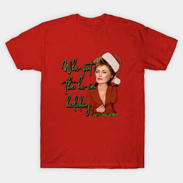 Golden Girls Christmas T-Shirt by Zbornak Designs